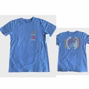 NWT Urban Outfitters Re.Purpose Be Kind Recycle T-Shirt Sz S Blue Comfy Soft Tee